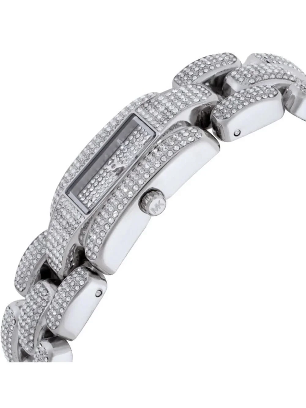 NWT Michael Kors Mini Hally Pave Quartz Ladies Watch
